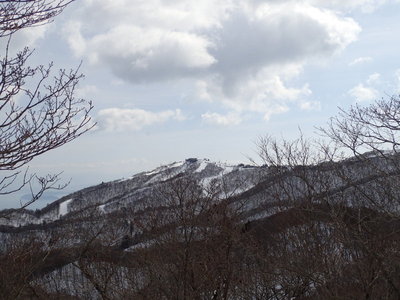 目の前の打見山