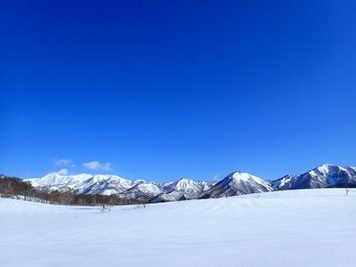 快晴の和田牧場跡