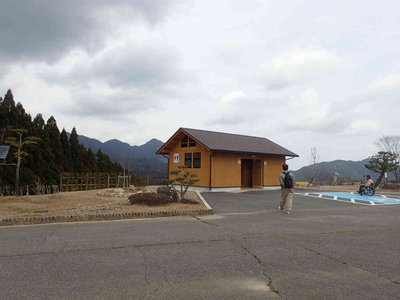 那智高原公園のきれいなトイレ