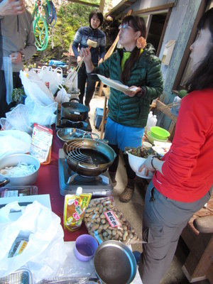 山遊びのベテラン、揚げぐわいはどうですか<br /><br />オイチイですよ