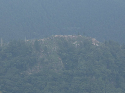 火事場跡のキレット