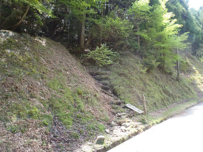 風越谷峠への入口（5/11）