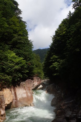 なんか水量多い！