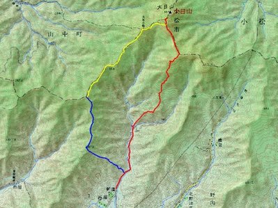 s-2.jpg (127.86 KiB) 閲覧された回数 4145 回 赤登り / 黄色、今回の加越国境3.8キロ / 青下り
