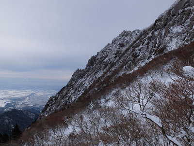 菰野町は真っ白