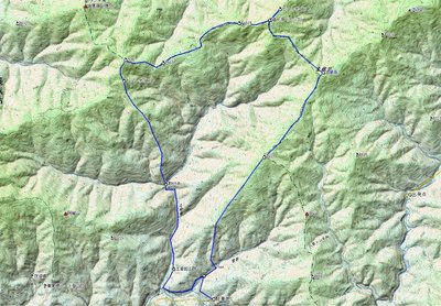 GPS軌跡図猫ヶ洞.jpg (434.37 KiB) 閲覧された回数 30934 回 予想コース図
