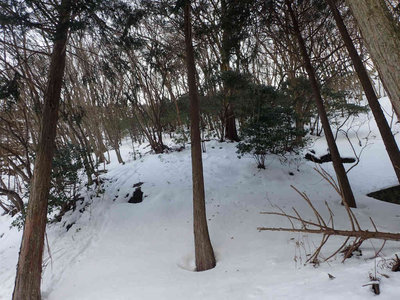 P2030006.jpg (100.39 KiB) 閲覧された回数 6237 回 犬返し谷左岸尾根取り付き