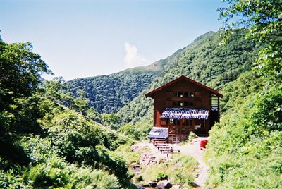 百間洞山の家　　　　写ルンですを分けてくれたお兄さんありがとう