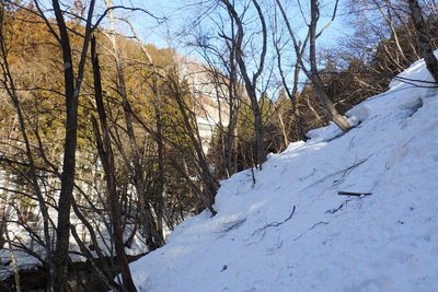 こんな斜面でした