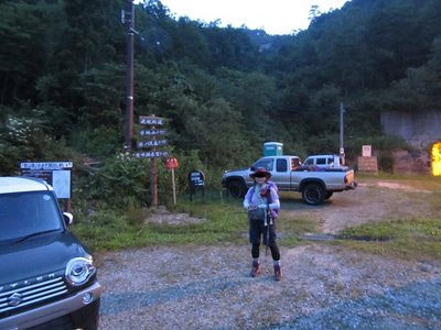 20180721 (1).JPG (106.75 KiB) 閲覧された回数 12211 回 飛越新道登山口は涼しくなかった(^^ゞ