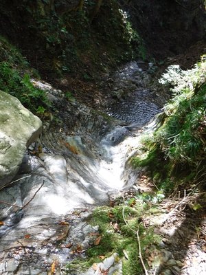 銚子谷　スラローム滝