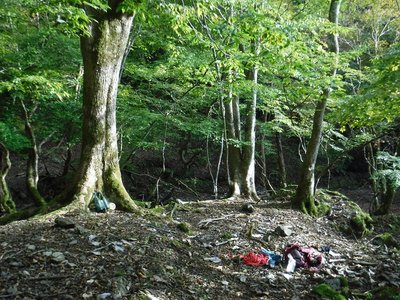 カジロ谷　５４０ｍ二俣