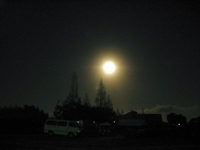 ● 十五夜お月様が昇ってきたよ（＾＾）