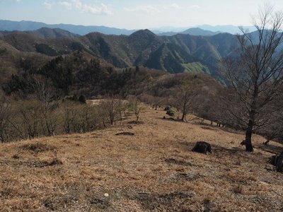 千石山東峰からの下り2.jpg (149.47 KiB) 閲覧された回数 4252 回 千石山東峰南尾根から