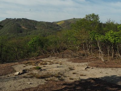 比良岳南尾根の展望地より