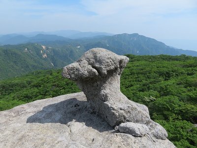 キノコ岩