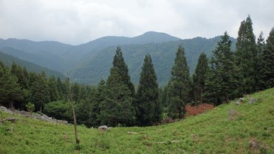 ナガサコへの下り