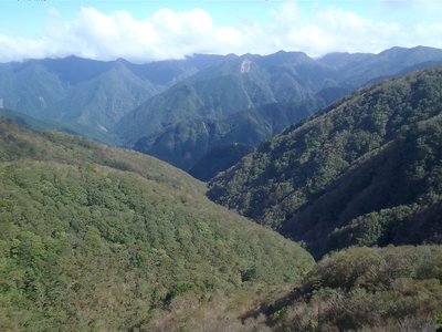 江馬小屋谷の大崩落。