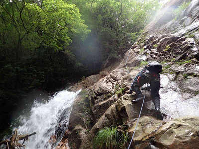 P7150067.jpg (98.82 KiB) 閲覧された回数 3034 回 白雲の滝を登るキミさん