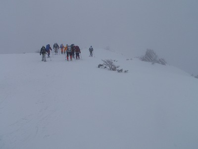 ガスに巻かれたインディアンたち(2010年1月)