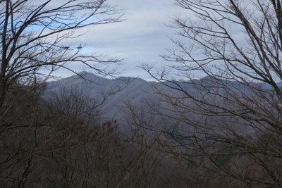 高丸から烏帽子の眺め