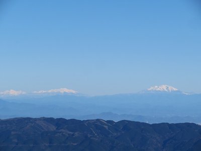 御嶽山と乗鞍岳