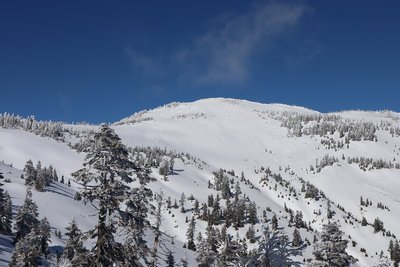 会津駒ヶ岳がやっと見えた