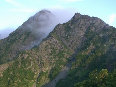ガスの晴れ間を狙って