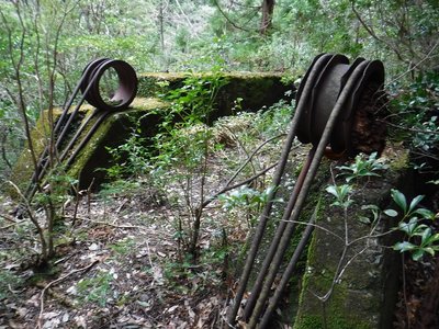 索道のウインチ