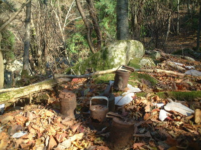 （写真-02）コリカキ場にあったカンテラかな？