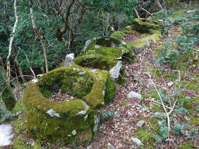 飯場のカマド跡