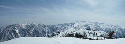 6年前の山頂からの眺め
