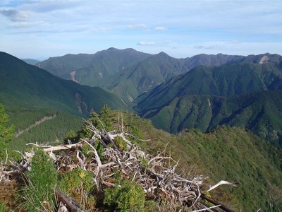 布引山にも崩落？