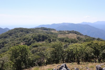 南峰からの眺め