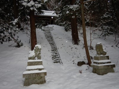 伊吹神社からスタート