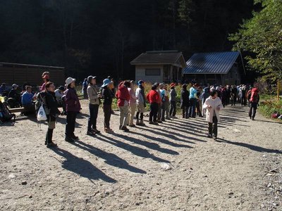 横尾の行列がすごかった、でも涸沢はもっとすごいだろうな。