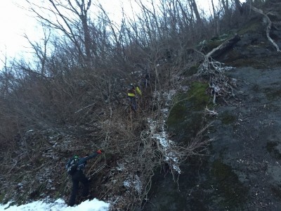 スノー衆2016パート3 高丸　激ヤブ、急下降、着地点壁