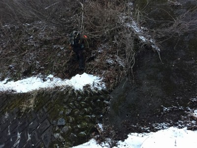 スノー衆2016パート3 高丸　激ヤブ、急下降、着地点壁