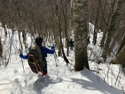 スノー衆2020パート1  庄川右岸　激下り