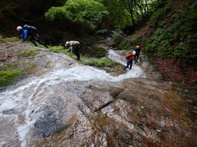 DSCN4346.JPG (237.9 KiB) 閲覧された回数 2780 回 滑を歩くOSKメンバー