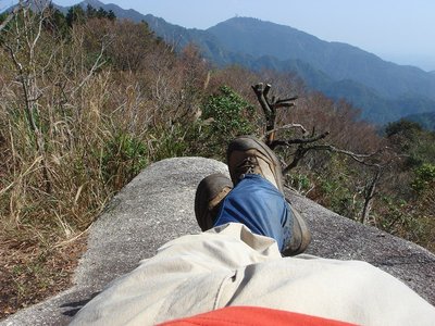 舟石でゴロリンコ