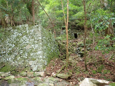 発電所石垣。大正時代と言われています。とにかくきれい