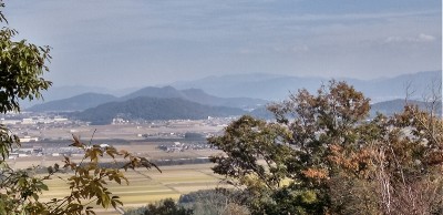 星ヶ崎城址から湖北～鈴鹿方面