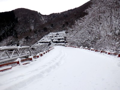 昨日の国道306号線犬返橋