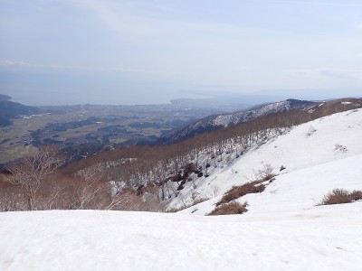 寒風山より琵琶湖