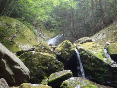 P5200069.jpg (103 KiB) 閲覧された回数 2759 回 岩間滝の向こうに布引滝が見える