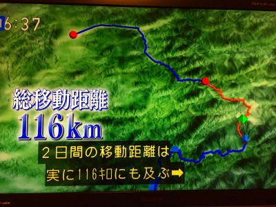 田中陽希グレートトラバースルート