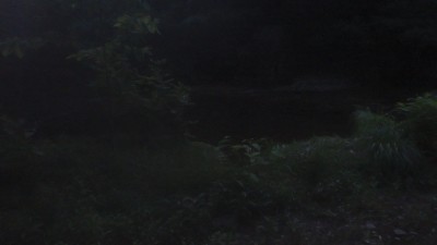 P7304186.jpg (213.11 KiB) 閲覧された回数 3225 回 やっと合流点の大堰堤。もう闇の中だ