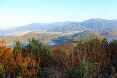 三方五湖（レインボーラインから）