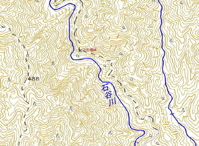 小矢場峠の位置